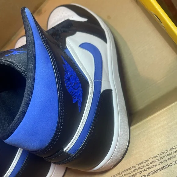 Jordan 1 Mid white black racer blue - Picture 8 of 10